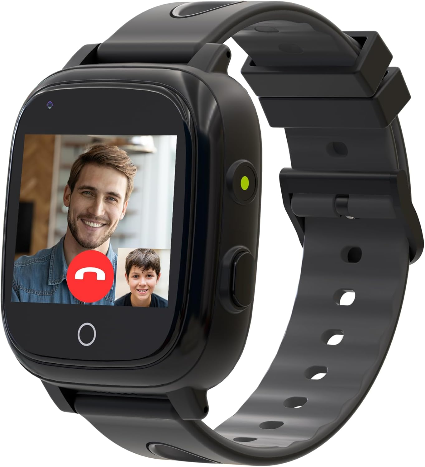 4G Kids Smart Watch Boys with GPS Tracker Phone/Video Call Alarm SOS Camera Pedometer Stopwatch Caculator Flashlight GPS Watch for Kids Age 5-12