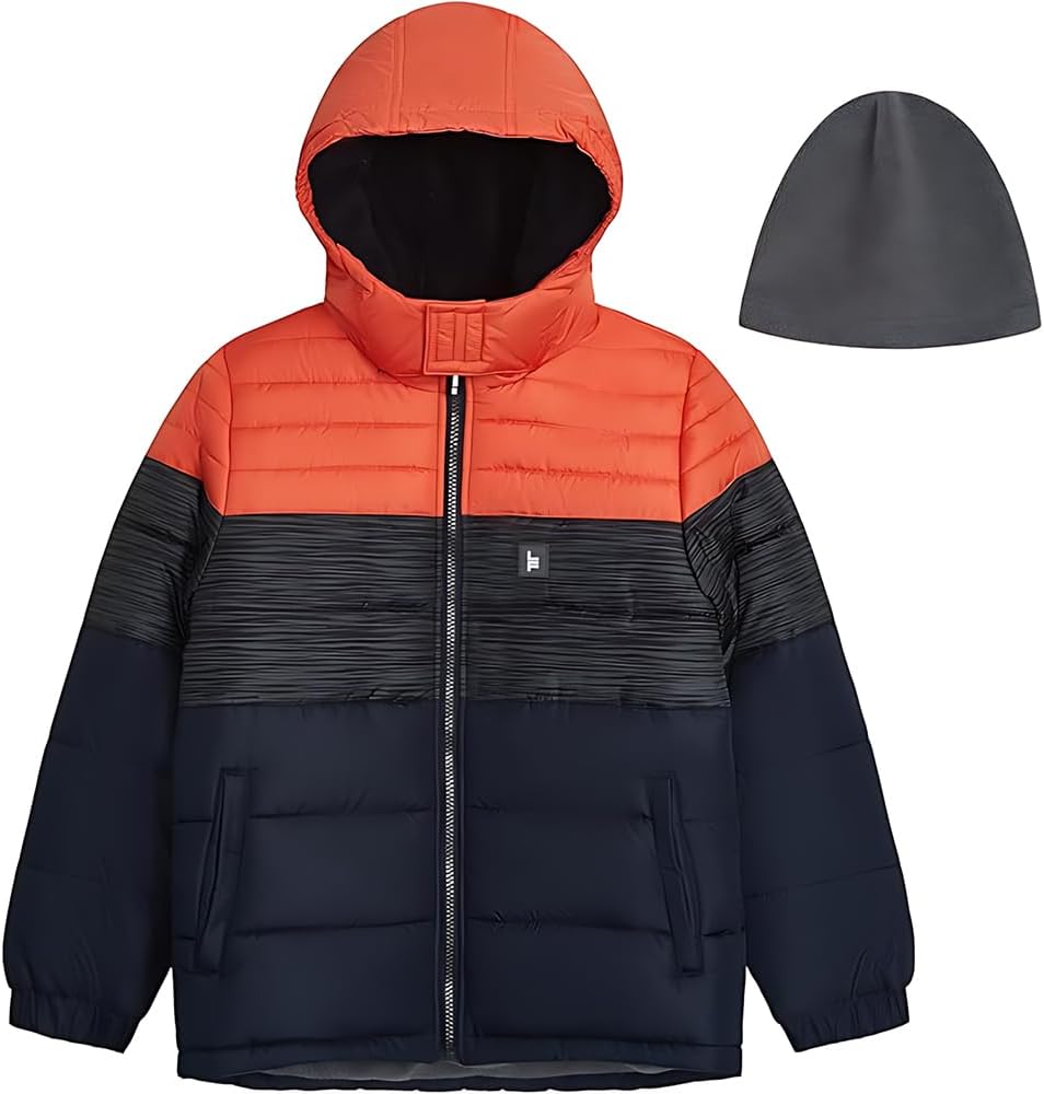 London Fog Boys’ Big Active Puffer Jacket Winter Coat