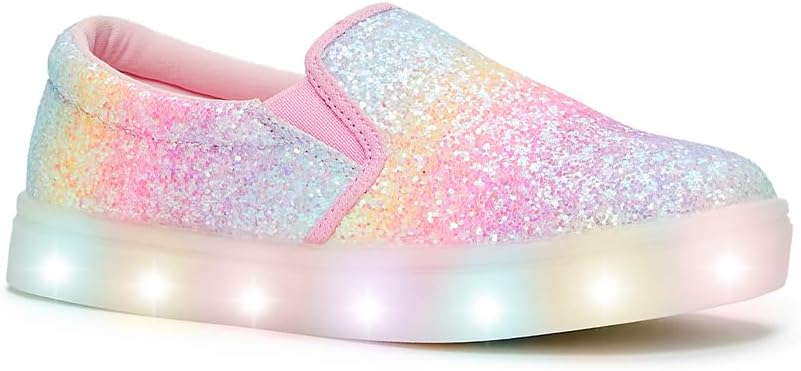 FabKids Kids Sneakers Boys Girls Canvas Shoes Slip On Low Top Footwear for Toddler Little Kid Big Kid