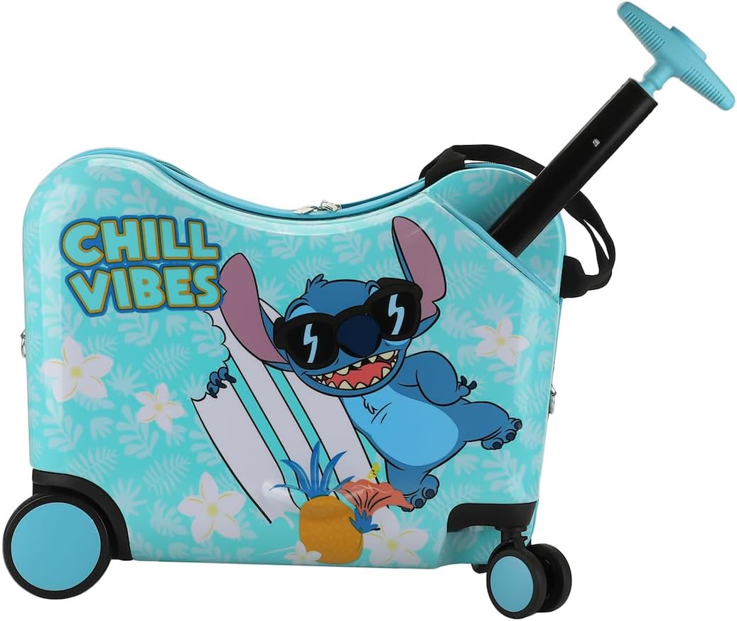 Disney Stitch Chill Vibes Children’s Ride-On Luggage