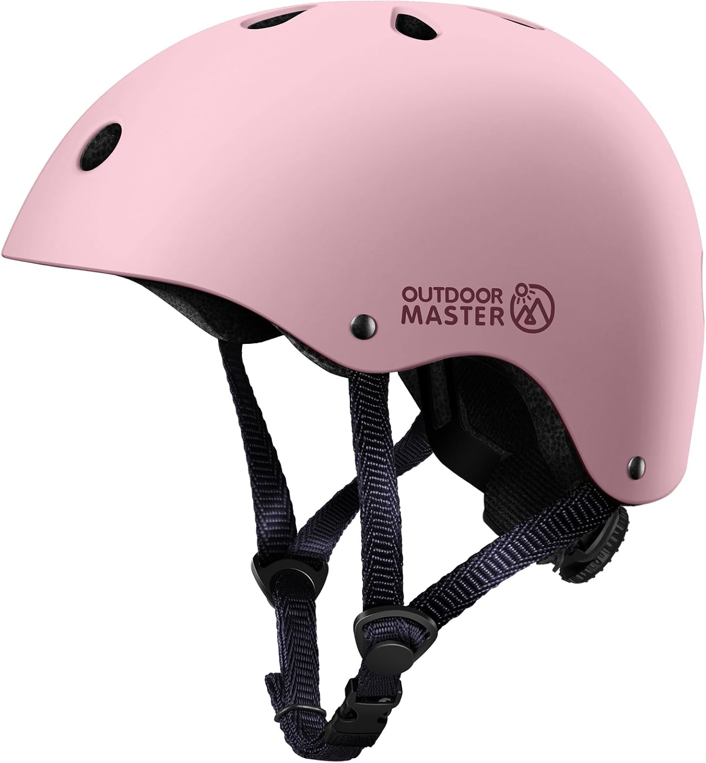 OutdoorMaster Youth & Kids Bike Helmet – Adjustable Multi-Sports Skateboard Helmet with Removable Liners for Balance Bike, Kids Scooter, One Wheel Hoverboard