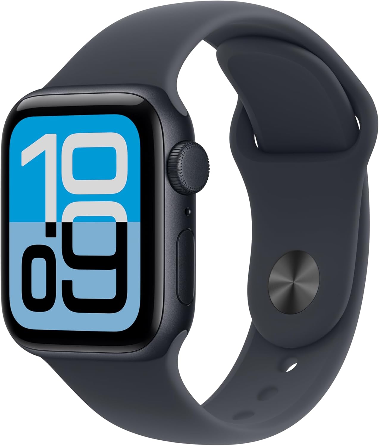 Apple Watch SE 3 [GPS 40mm] Smartwatch with Midnight Aluminum Case with Midnight Sport Band – S/M. Fitness and Sleep Trackers, Heart Rate Monitor, Always-On Display, Water Resistant