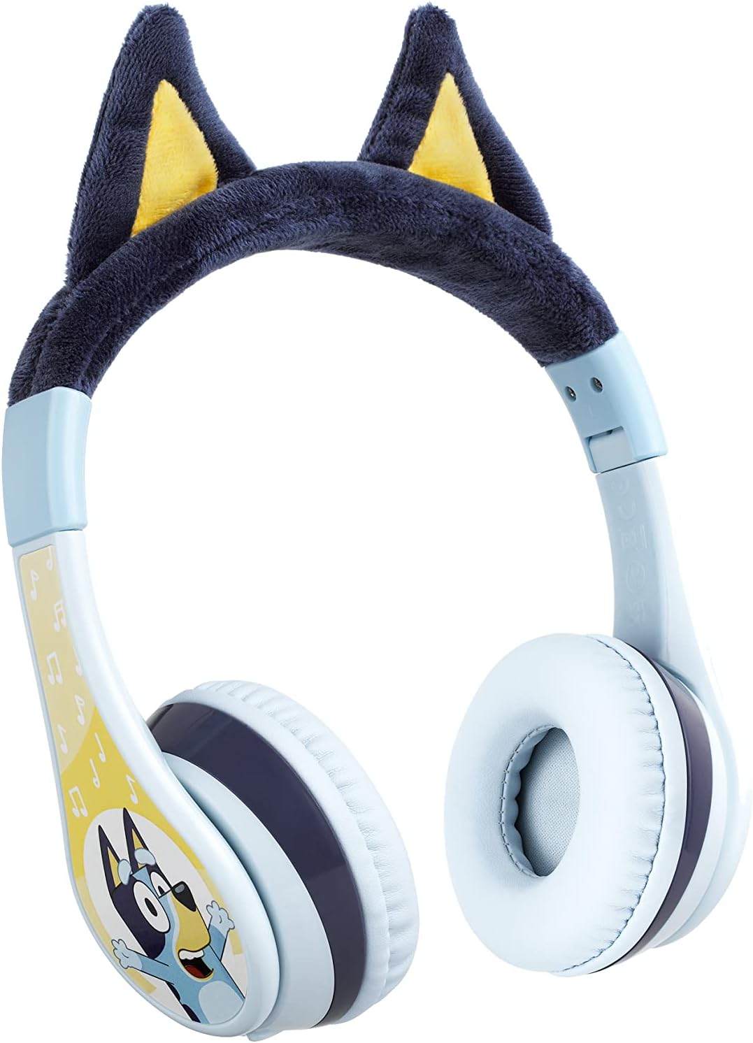 Bluey Bluetooth Headphones for Kids, Volume Reduced Wireless Headphones for School Home or Travel (Bluey)
