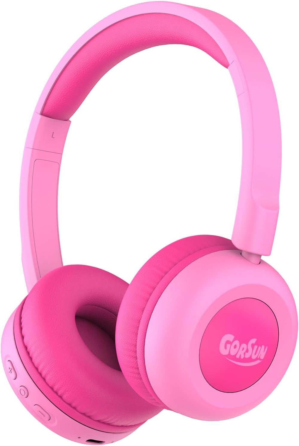 Kids Bluetooth Headphones,Toddler Headphones with Microphone,85/94dB Volume Limited,Bluetooth 5.3 Adjustable Lightweight Kids Wireless Headsets for Boy Girl Tablet Travel School