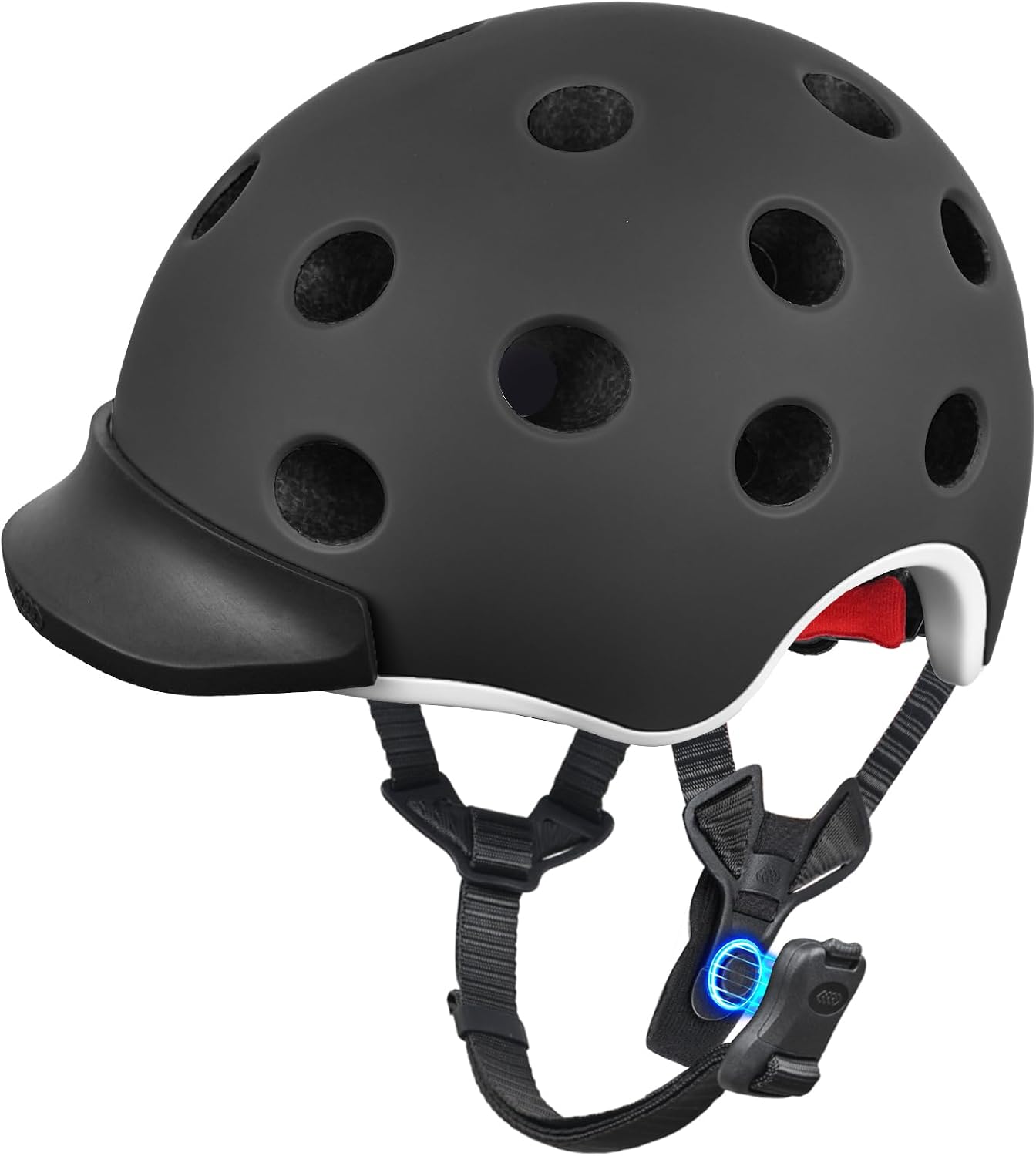 Wemfg Kids Bike Helmet for 5-8-14 Magnetic Buckle Skateboard Helmet for Boys Girls Child Youth Adjustable Lightweight Ventilation and Multi-Sports Scooter Cycling Roller Balance
