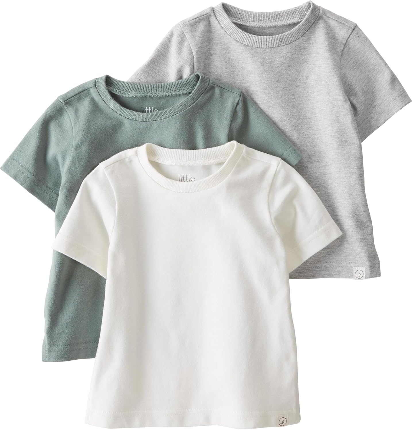 Little Planet by Carter’s Unisex Baby 3-Pack Tops Made with Organic Cotton