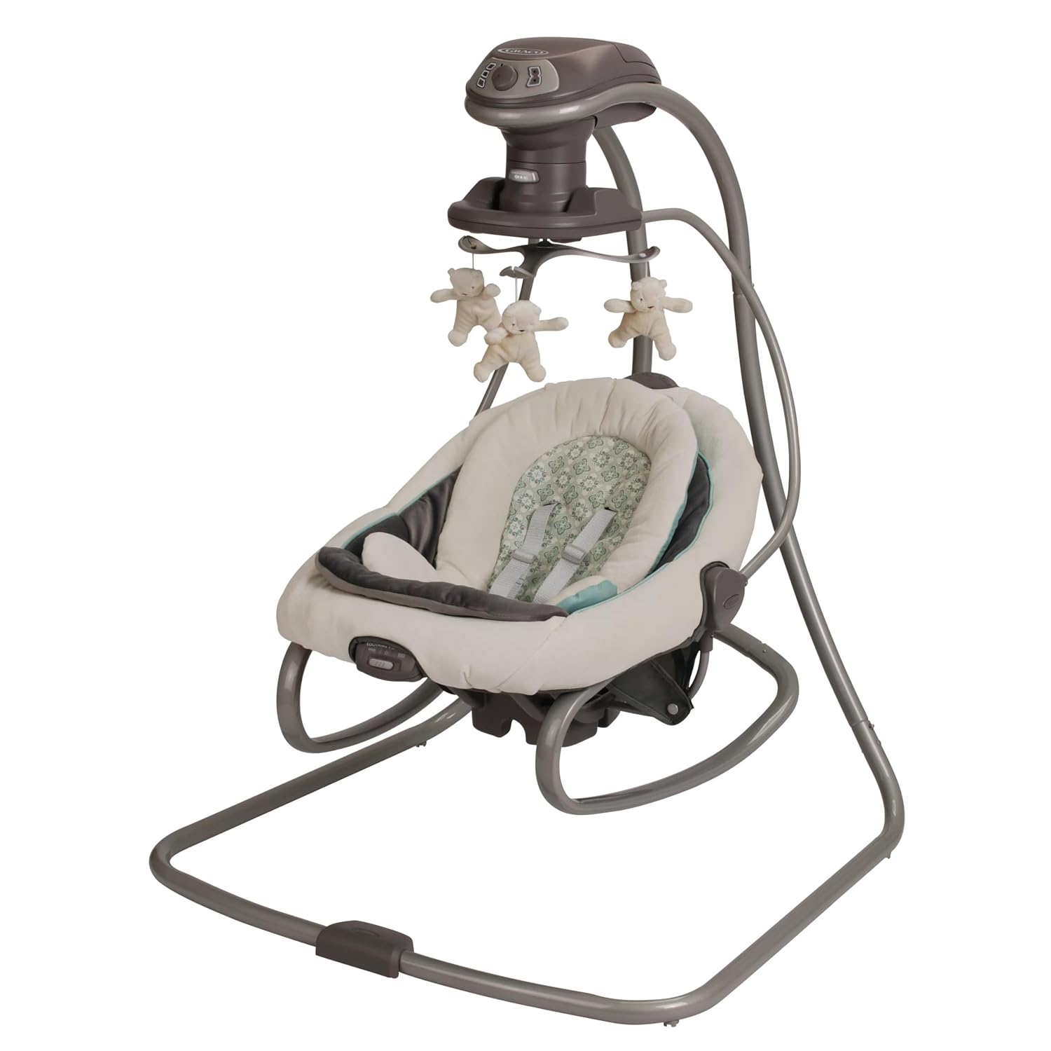 Graco DuetSoothe 2 in 1 Portable Baby Swing & Baby Rocker, Multi Direction, Vibration, Winslet