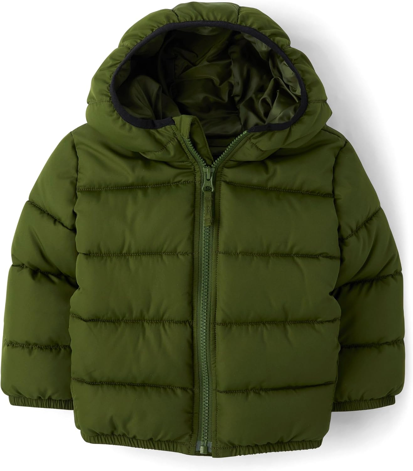 The Children’s Place Baby and Toddler Boys’ Medium Weight Wind-Resistant, Water-Resistant Puffer Jacket