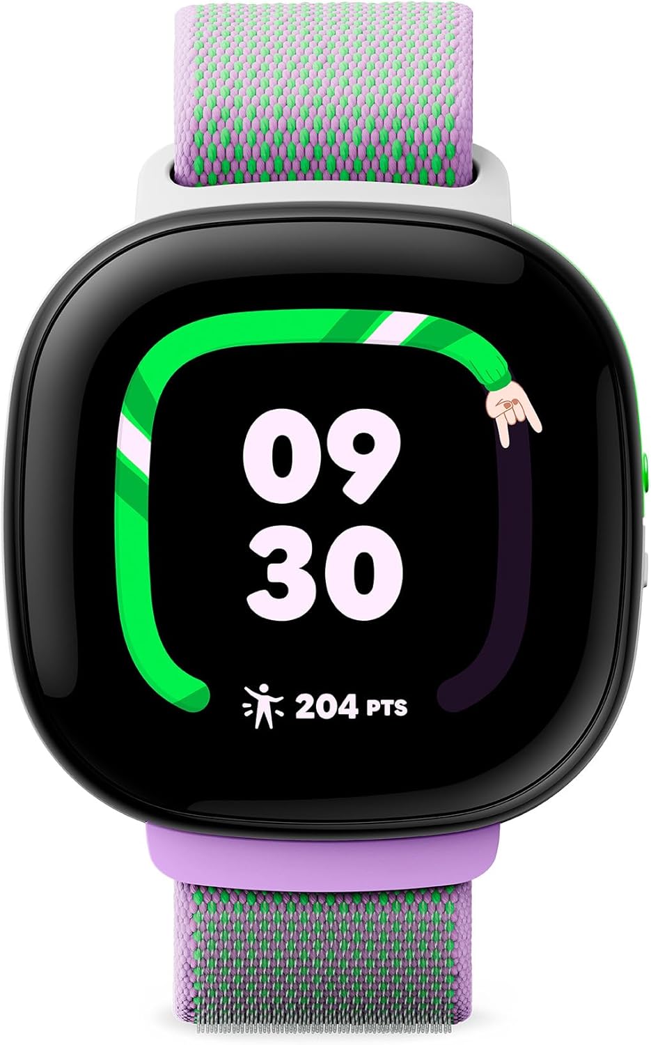 Fitbit Google Ace LTE – Kids Smartwatch with Call, Message, GPS, and Activity-Based Games, Ace Pass Data Plan Required – Spicy – Moovin