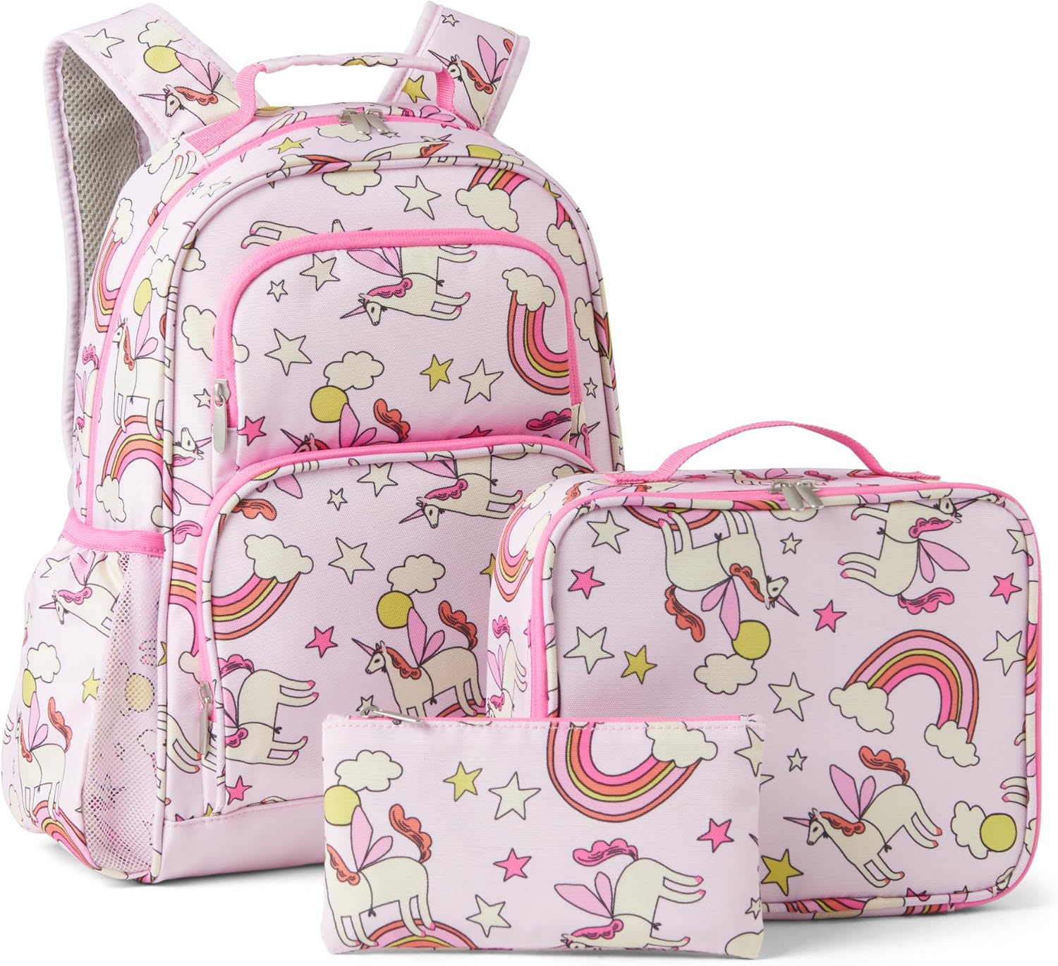 Amazon Essentials school set with backpack and pencil cases and insulated lunch