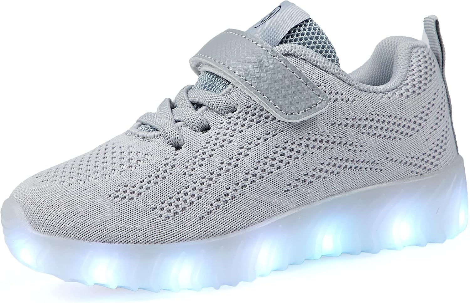 AoSiFu Kids Light Up Shoes Toddler Girls Boys Breathable Led Flashing Sneakers USB Charge
