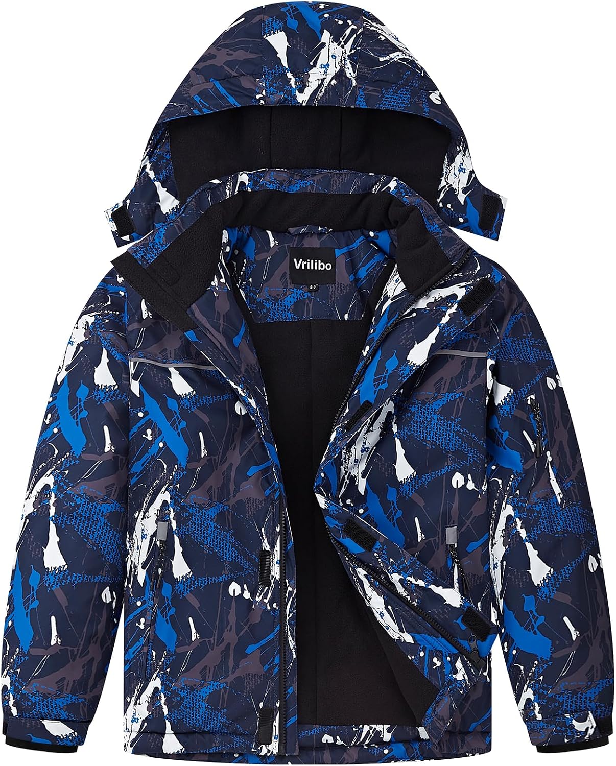 Kids Waterproof Ski Jacket Boys Winter Coat Warm Kid Snow Jackets