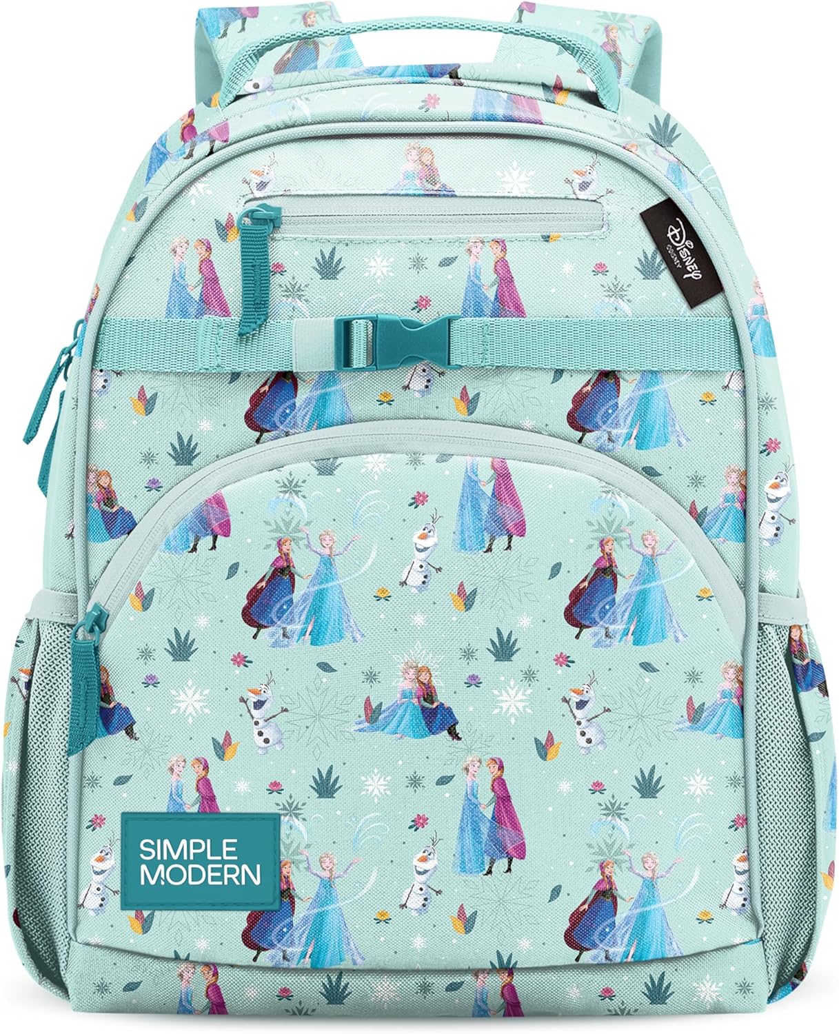 Simple Modern Medium Disney Toddler Backpack for School Girls and Boys | Kindergarten Elementary Kids Backpack | Fletcher Collection | Kids – 15″ tall | Frozen Swirls