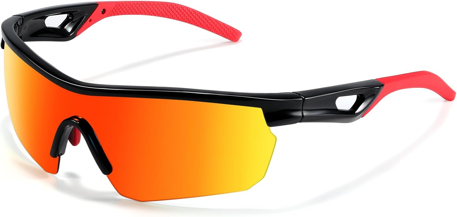 Kids Sunglasses Polarized Youth Baseball Softball Cycling Sports Sun Glasses Boys Girls