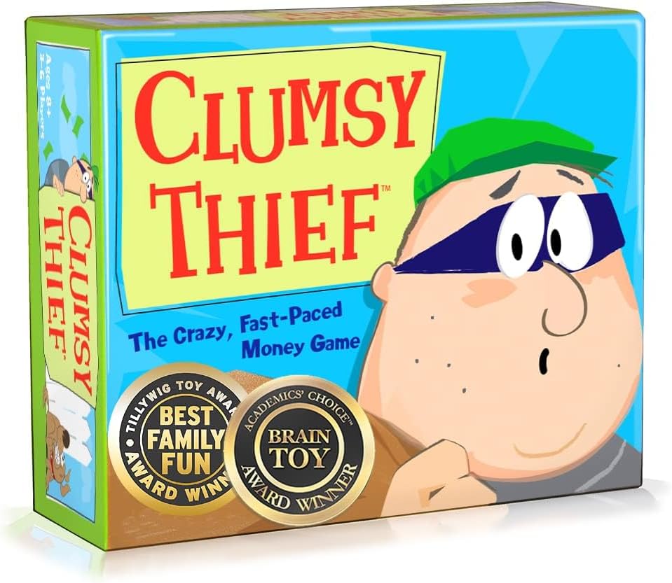 Melon Rind Clumsy Thief Math Game for Kids Ages 8+, Educational for Kid’s Learning and Confidence Building, Fun Math Card Game for 3-6 Players Adding to 100