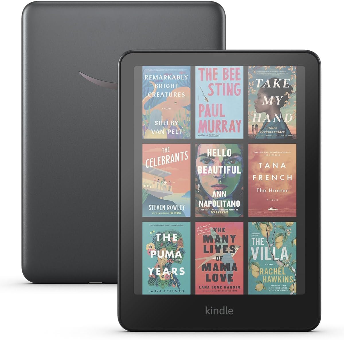 Amazon Kindle Colorsoft Signature Edition Bundle: Bundle Includes Amazon Kindle Colorsoft Signature Edition 32GB | Metallic Black and Sling Bag | Cinder