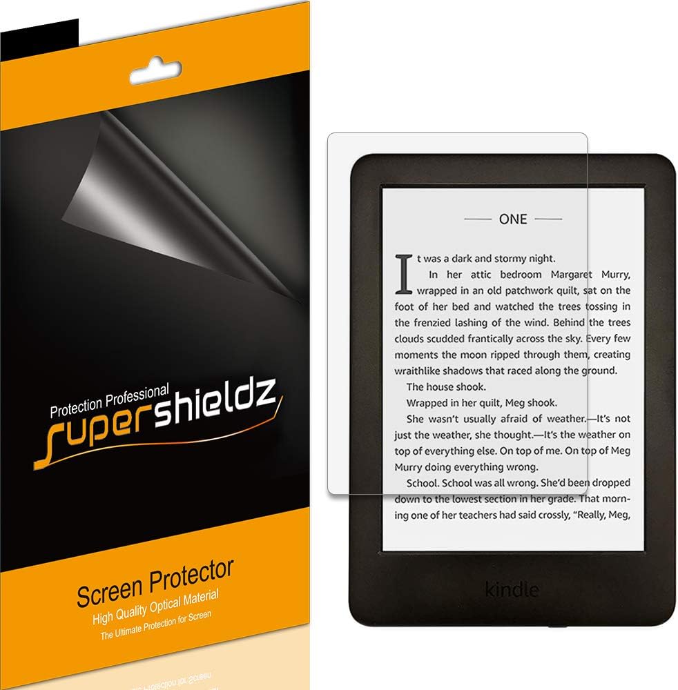 Supershieldz (3 Pack) Anti-Glare (Matte) Screen Protector for all-New Kindle and Kindle Kids 6-inch (11th/10th Generation, 2024/2022/2019)