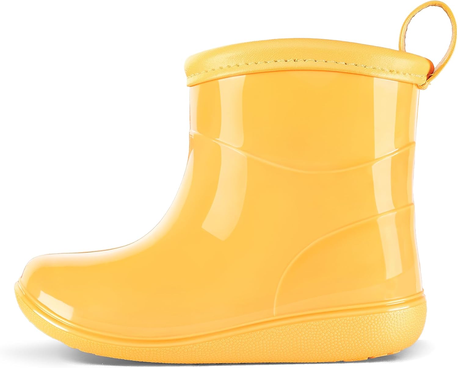 K KomForme Toddler Rain Boots Baby Easy-on Rain Shoes for Boys and Girls Waterproof Lightweight Outdoor