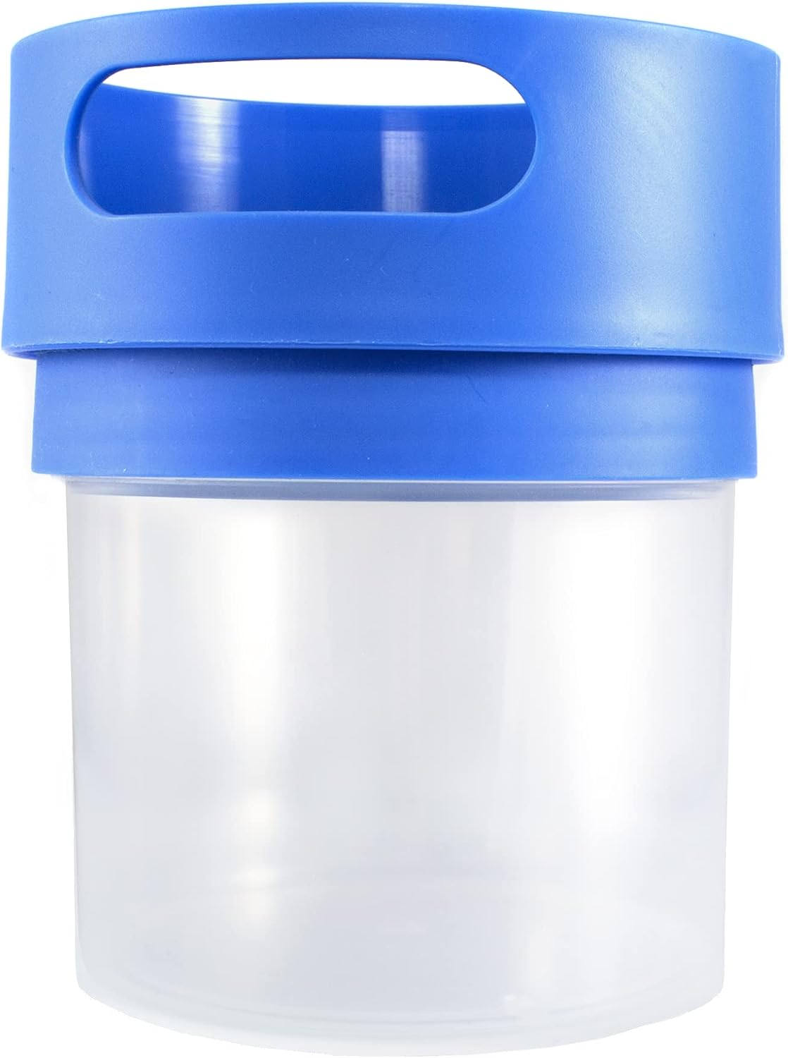 Munchie Mug Spill Proof Snack Cup Blue, 16 Ounce jar, Made in The USA