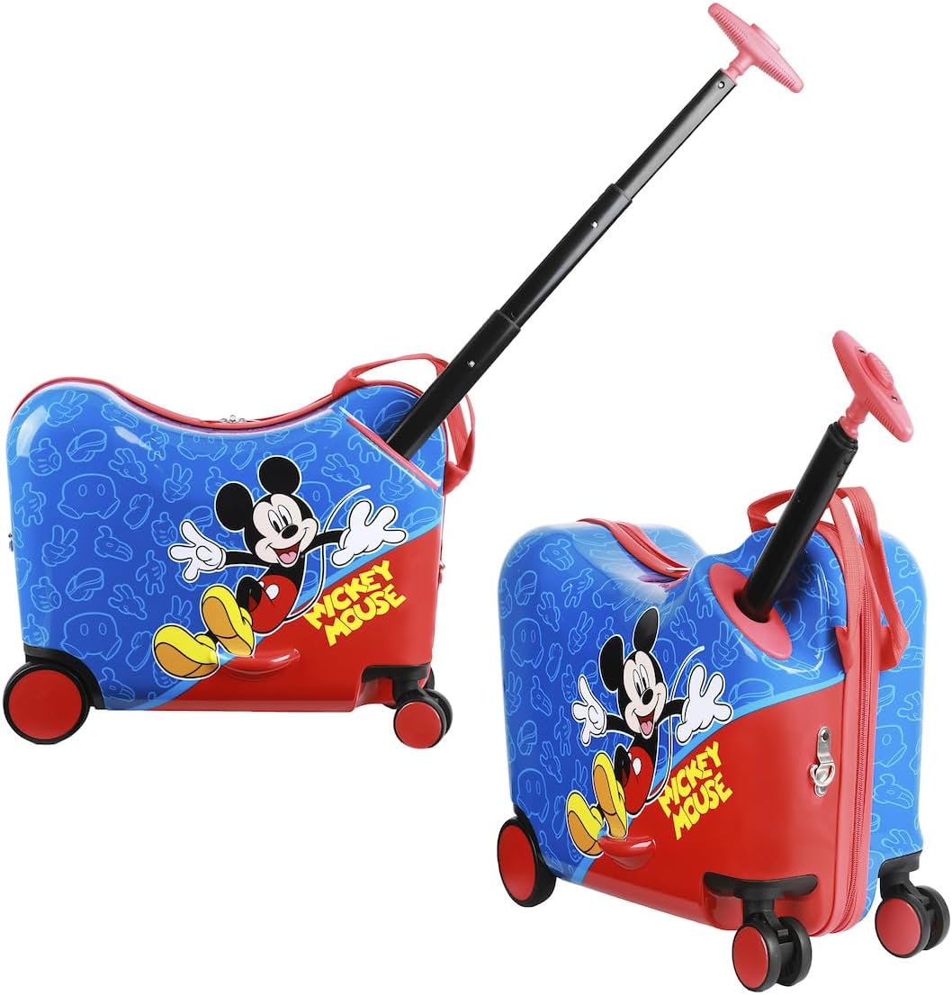 Disney Mickey Mouse 18″ Toddler Ride-On Luggage