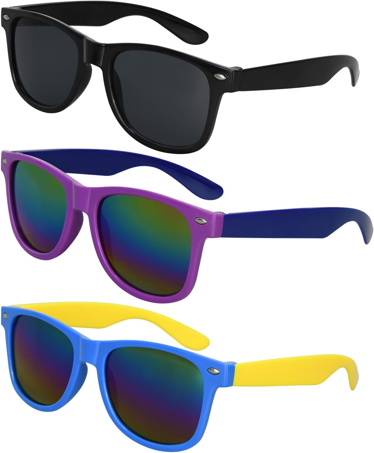 Mdvora 3/6/12/24pcs Kids Sunglasses Set, Toddler Sunglasses, for Outdoor