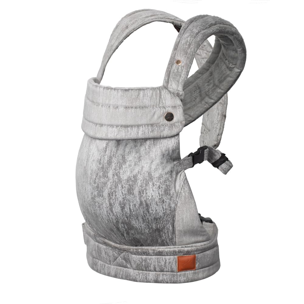 ·NEST BLANCHE· Baby Carrier for Newborn to Toddler, Ergonomic Backpack Design, Front and Back Facing Options, Grey