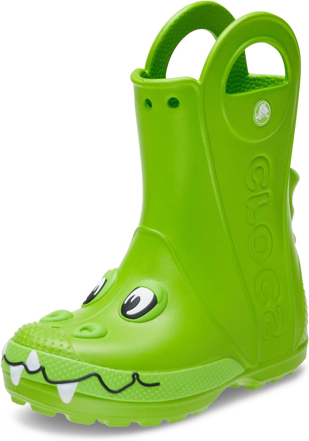 Crocs Kids’ Handle It Rain Boots | Waterproof Slip On Shoes | Kids’ Rain Boots