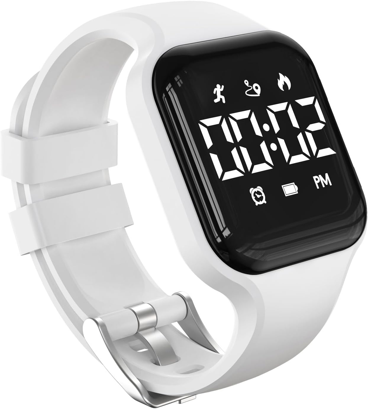 Kids’ Digital Sport Pedometer Watch for Boys Girls,Waterproof, Fitness Tracker Watch, with Vibrating Alarm & Calendar, for Children, Teens, Students