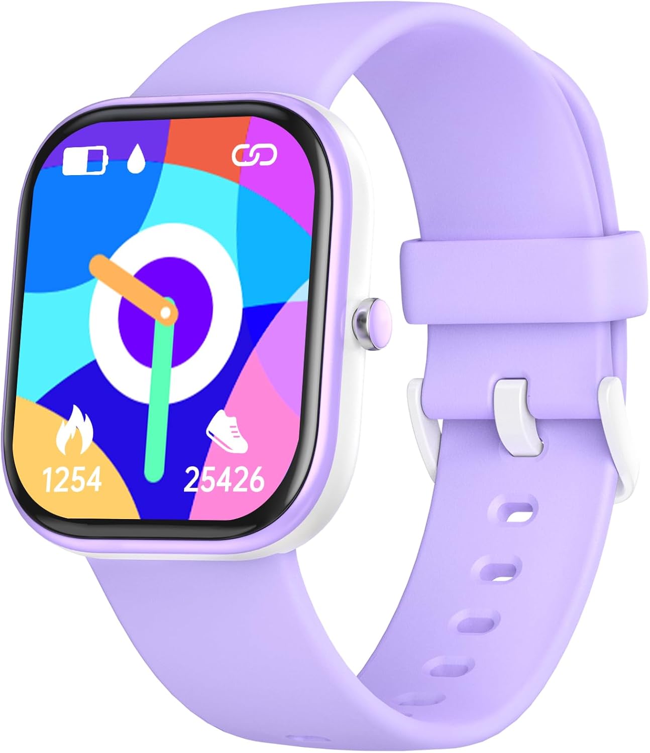 YOUSOKU Fitness Tracker Watch for Kids, IP68 Waterproof Kids Smart Watch with 1.5″ DIY Dials 19 Sport Modes, Pedometers, Heart Rate, Sleep Monitor, Great Gift for Boys Girls Teens 6-14