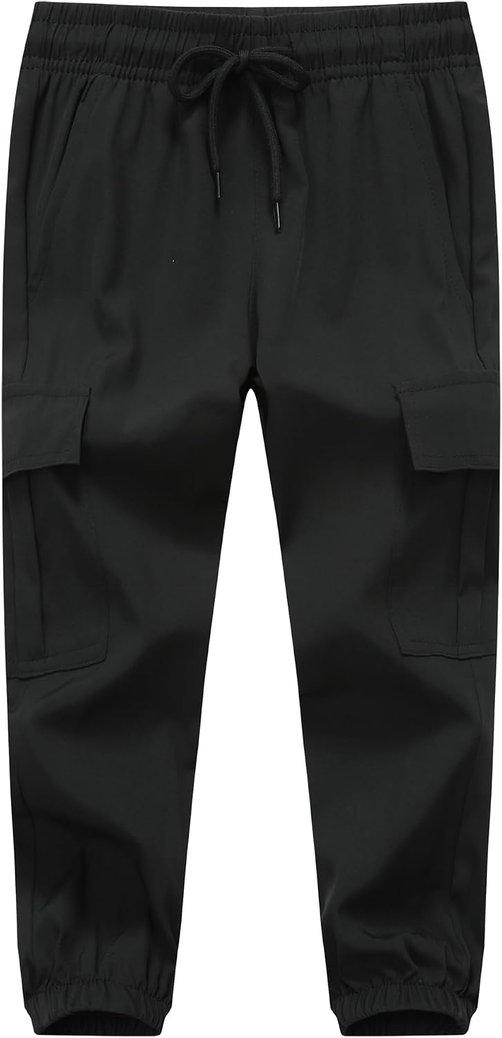 Toddler Hiking Cargo Pants Baby Boys Girls Quick Dry Joggers Kids Pull On