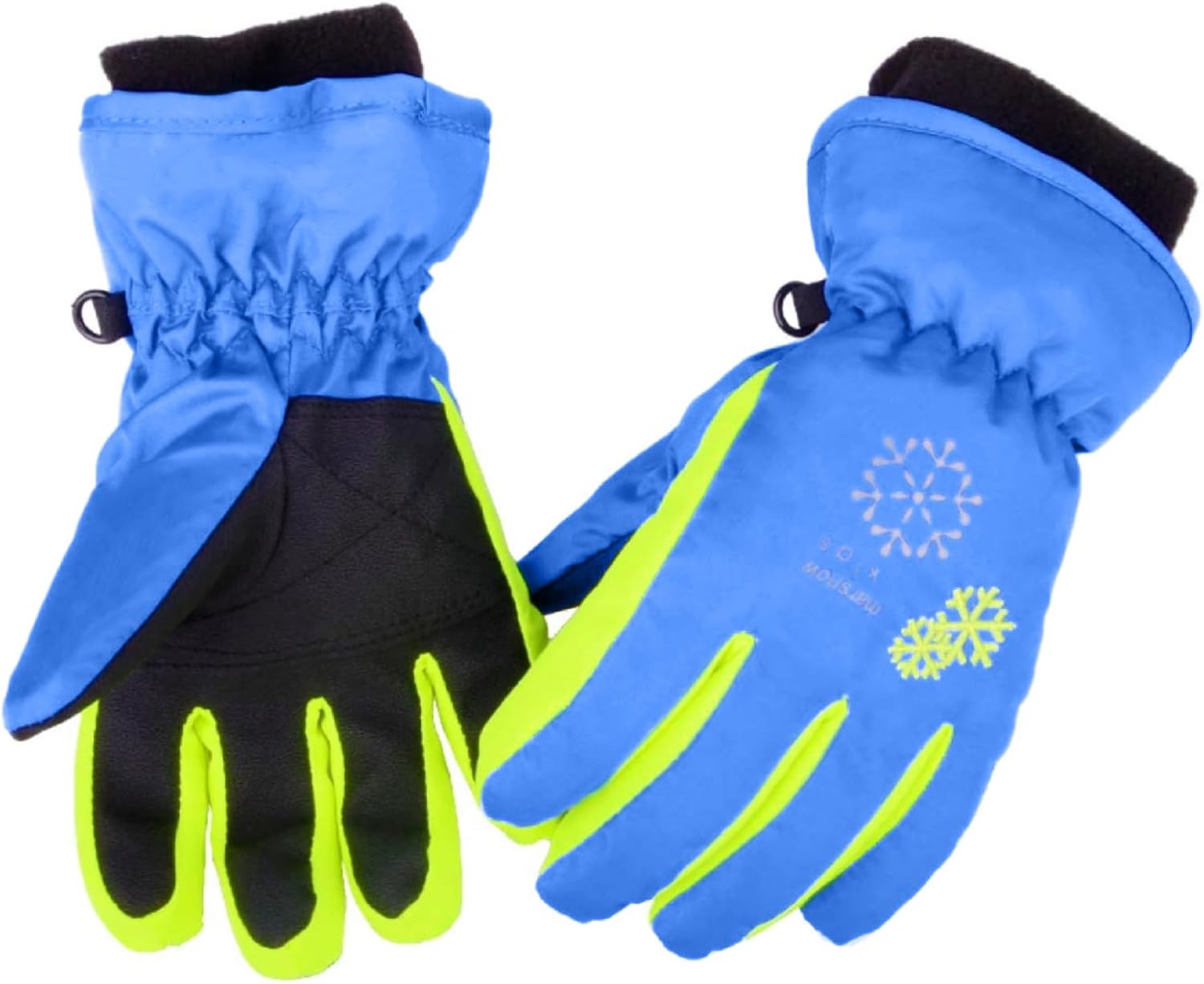 Azarxis Kids Children Ski Gloves Winter Snow Gloves Waterproof Winter Warm Glove for Snowboarding, Sledding