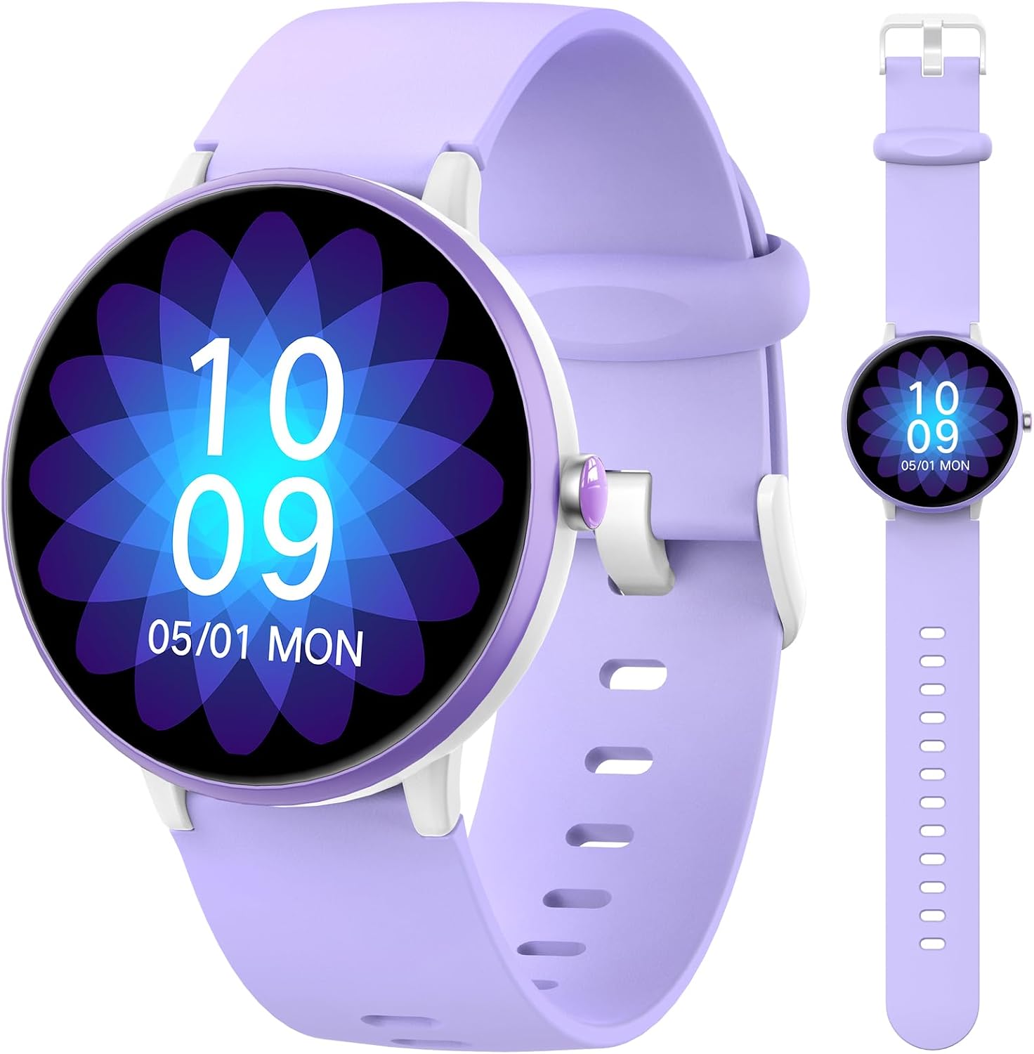 JOYELE Smart Watch for Kids, Waterproof with 19 Sport Modes, Pedometer, Sleep Monitor, Kids Watch for Girls Boys 6-16, Purple