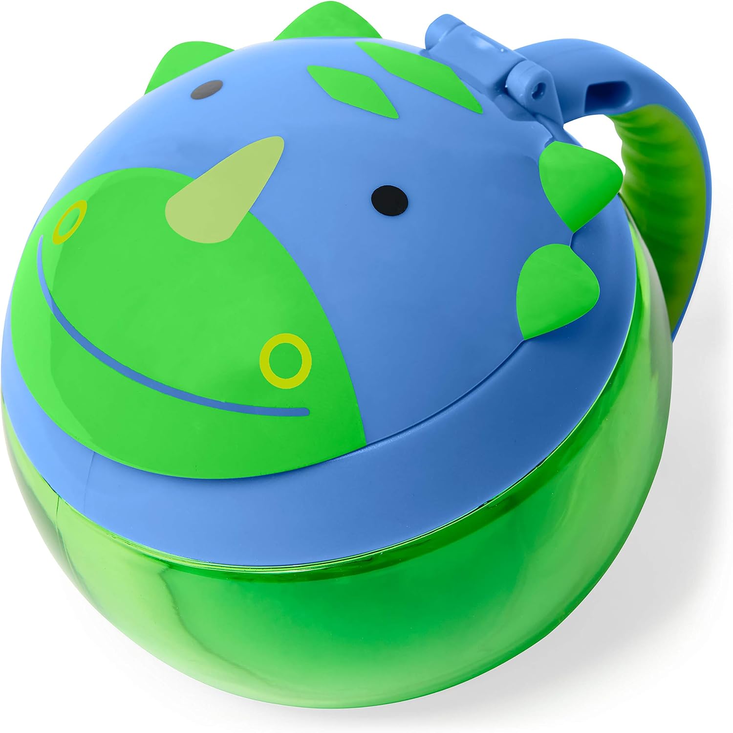 Skip Hop Baby Snack Container, Mealtime Snack Cup, Dino