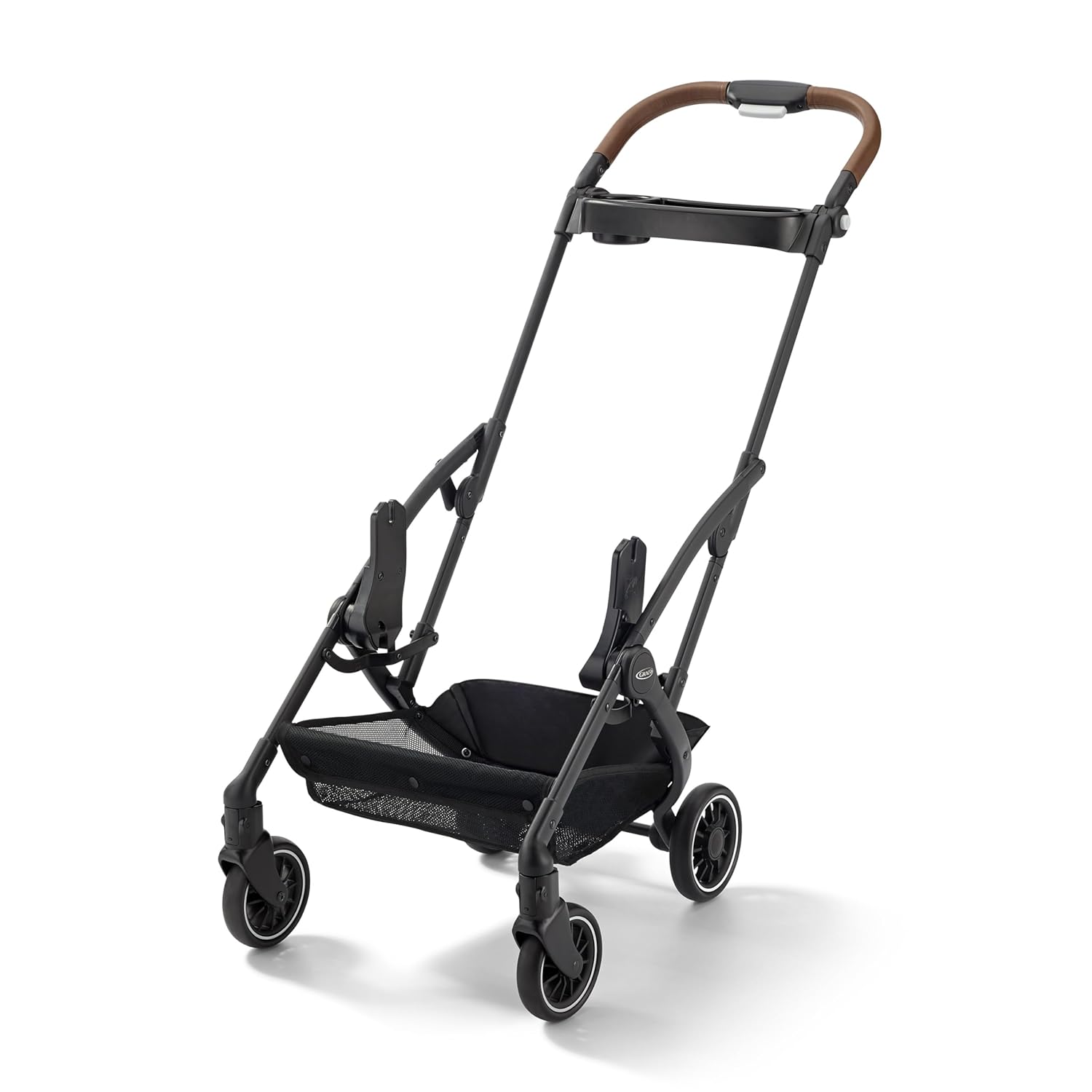 Graco® Gomax Frame Stroller, Accepts All Graco® Infant Car Seats, Backpack Style Lightweight Travel Stroller Frame