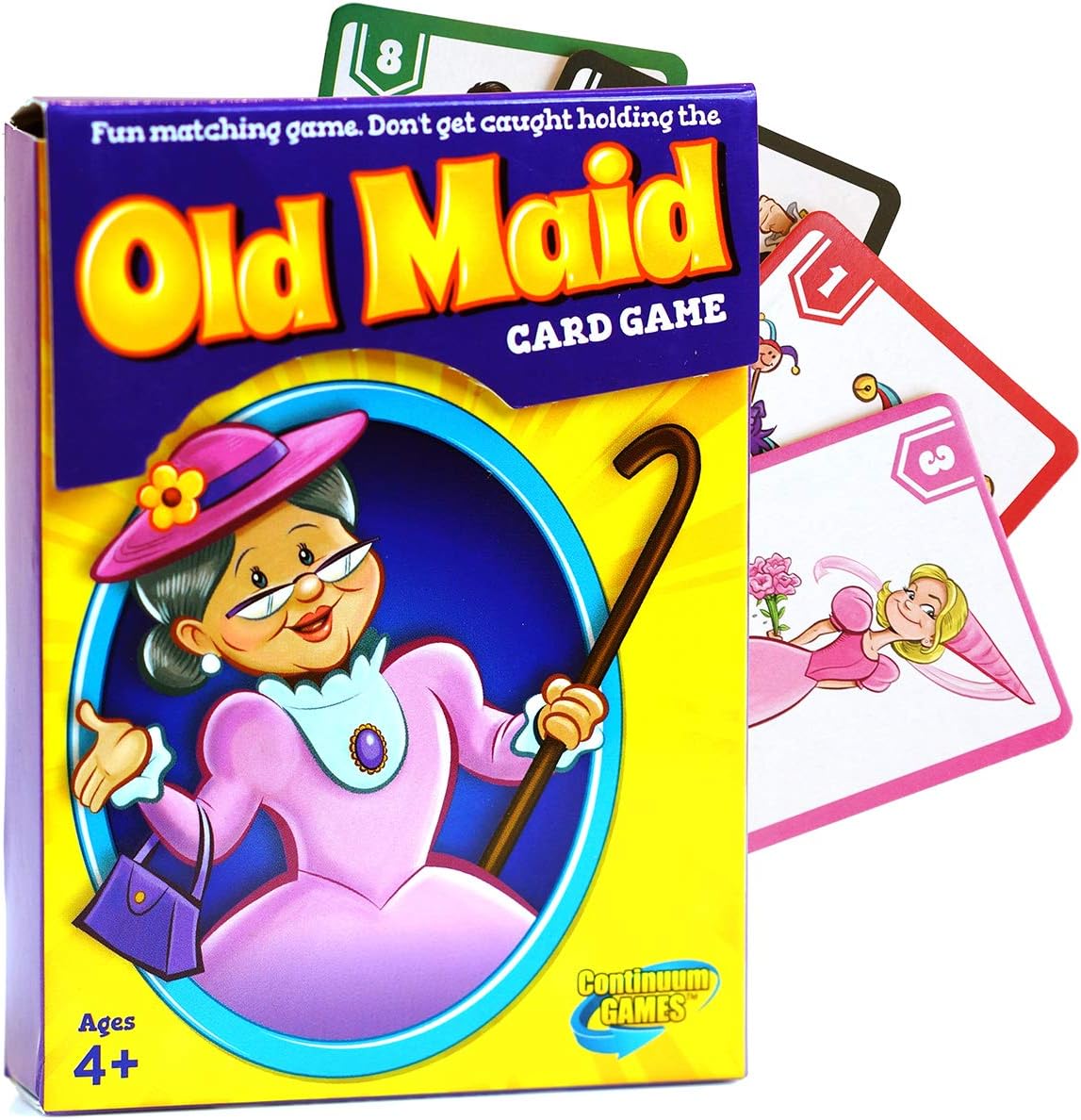 Continuum Games Old Maid Classic Card Game – Children Ages 4 & Up