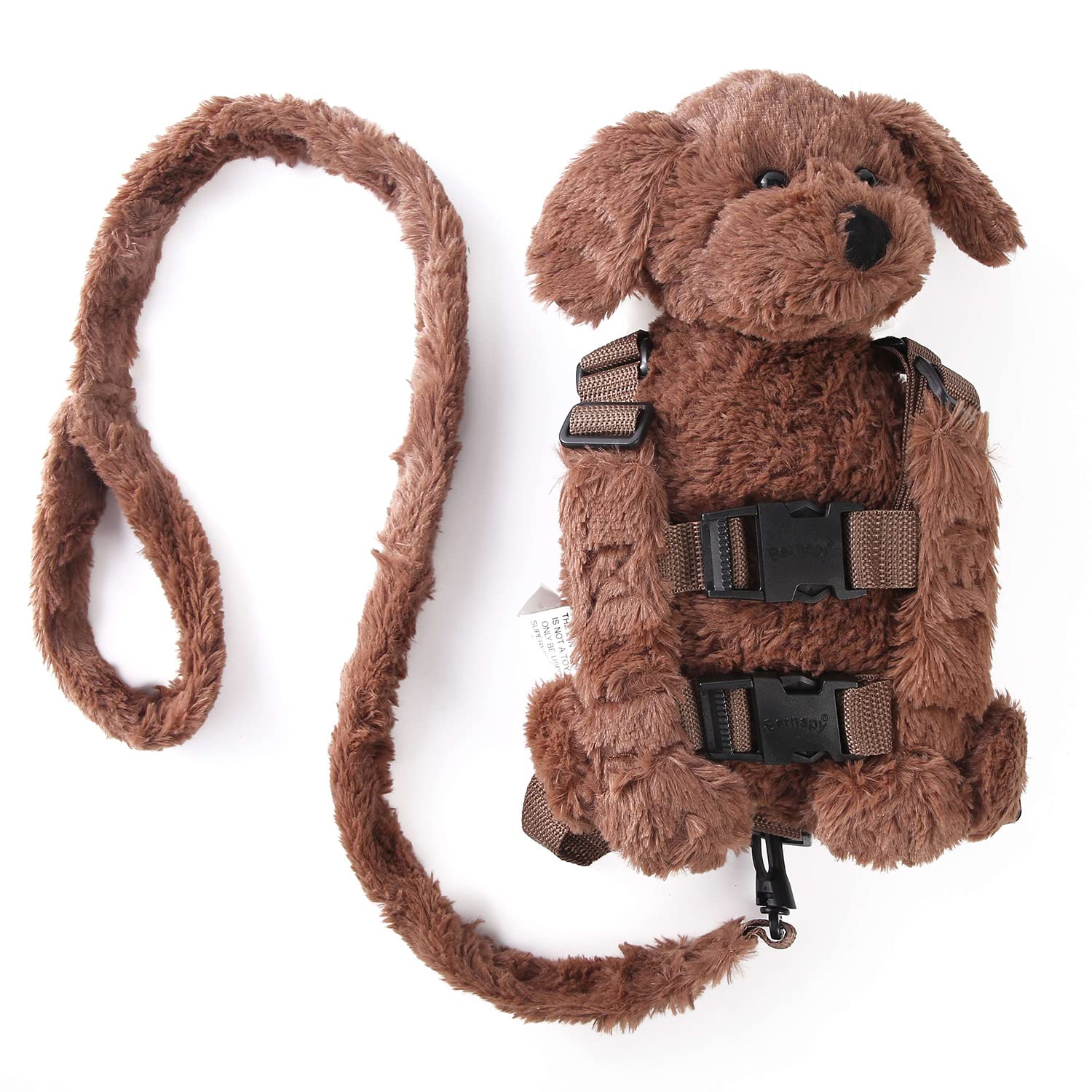 2 in 1 Naughty Dog Toddler Backpack Harness with Safety Leash for Children’s Walking Toddler Leash for 1-3 Years Old Boys and Girls