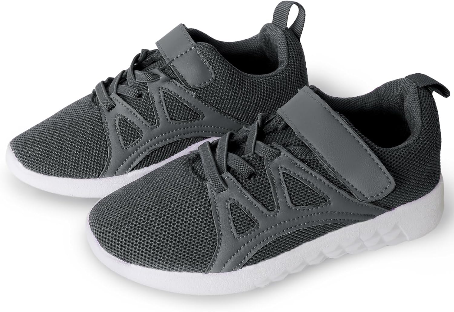 CHIN·MOON Boys Girls Lightweight Running Shoes Kids Tennis Walking Shoes Breathable Sports Sneakers (Little Kid/Big Kid)