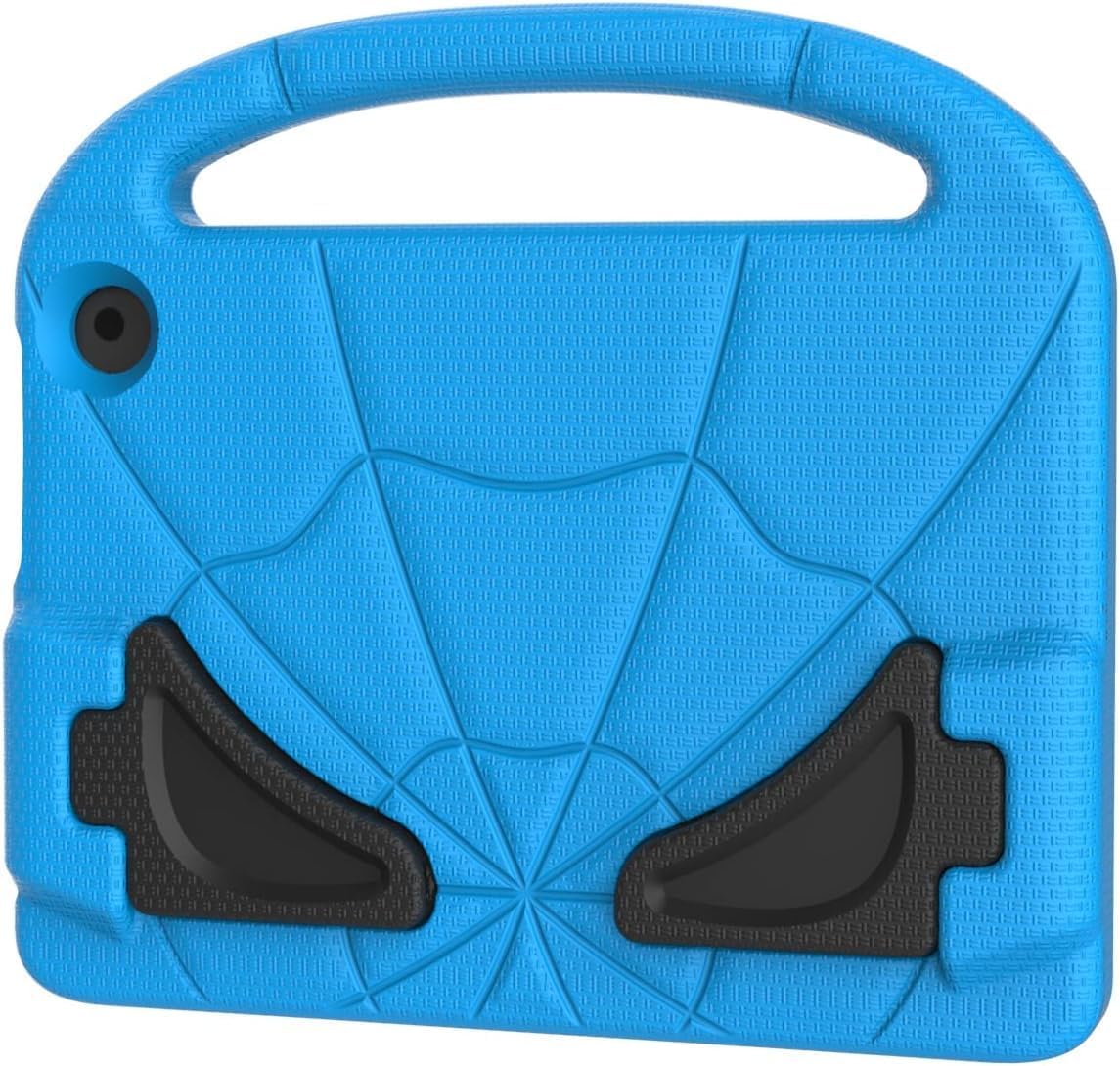 Tablet Case for 8” New Tablet, Lightweight Shockproof Kid-Proof Cute Cover with Handle Kickstan- Blue