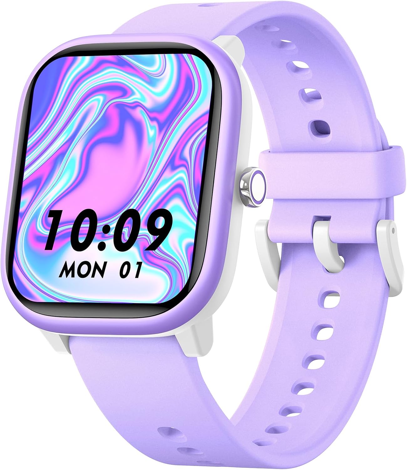 Fikami Smart Watch for Kids Girls Boys No APP/Phone Needed, 1.8″ IP68 Waterproof Sport Kids Watch Pedometer, Heart Rate, Sleep Monitor, Step Counter, 12 Puzzle Games for Girls Boys Teens 6-16