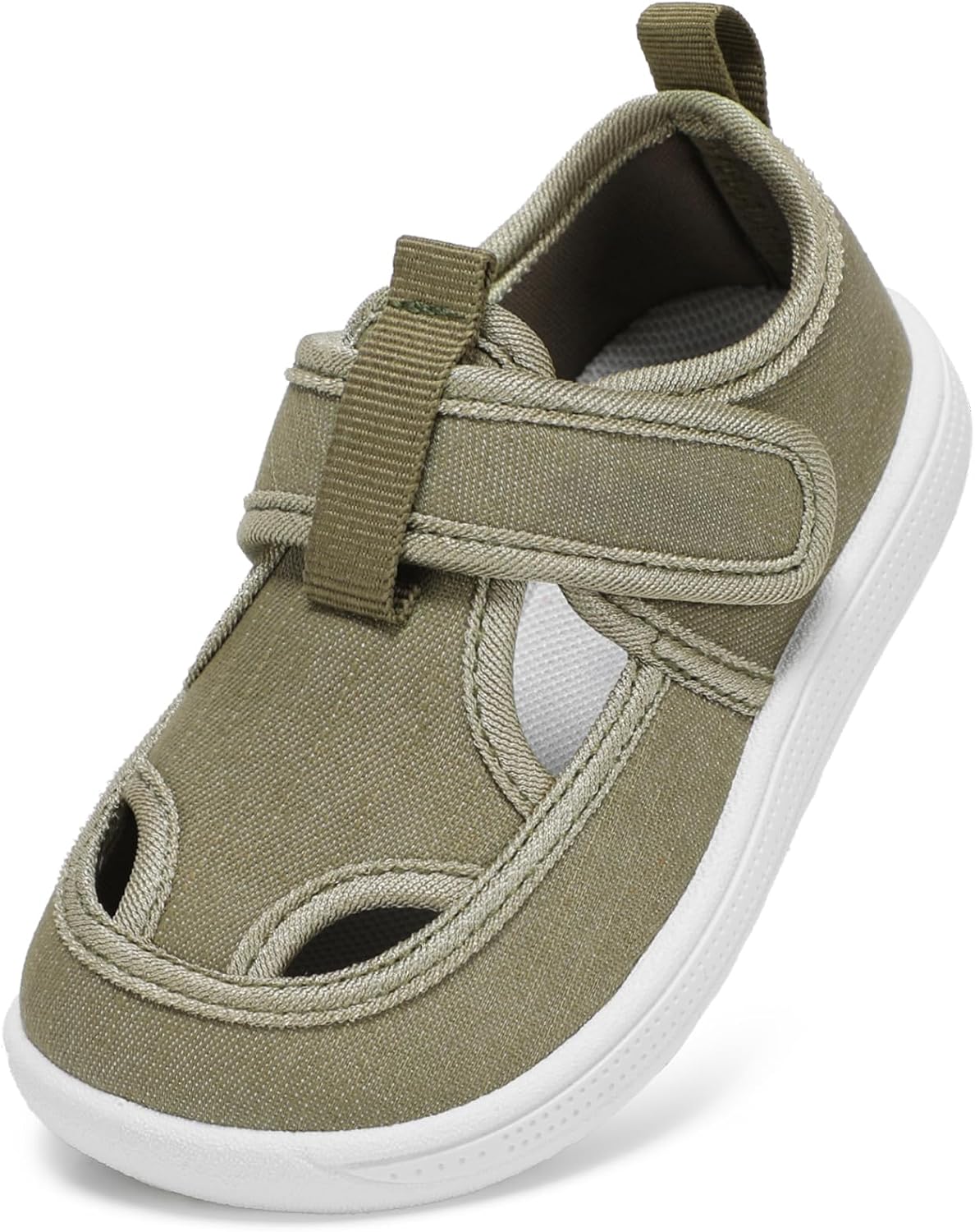 Toddler Wide Toe Box Water Shoes: Boys Girls Zero Drop Beach Sandals Summer Kids Barefoot Swim Pool Shoe