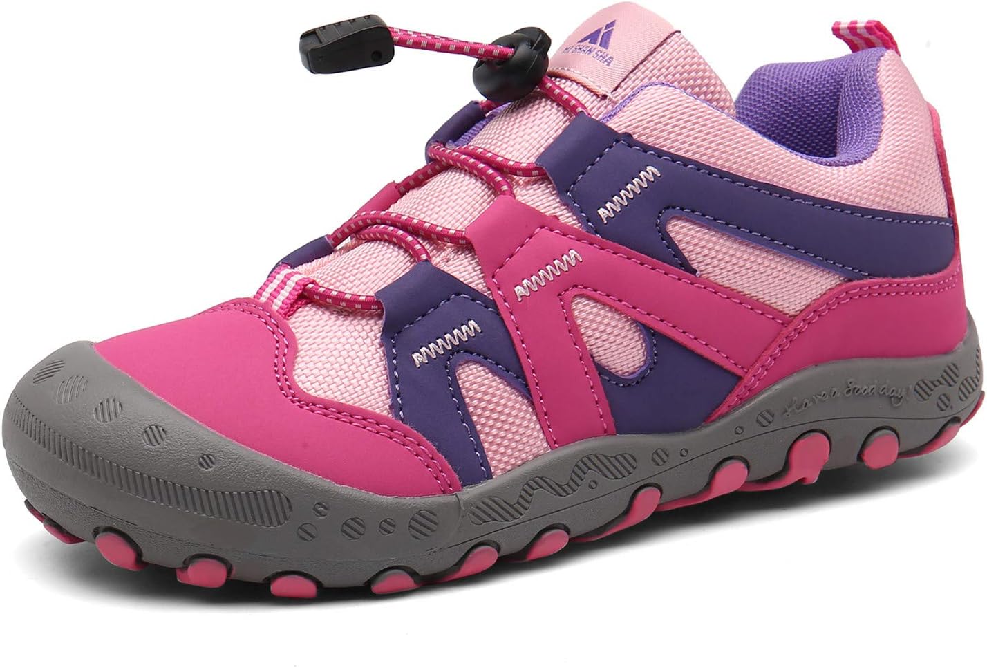 Mishansha Boy’s Girl’s Hiking Shoes Low Top Sneakers Outdoor Trekking Walking Climbing Running Shoes