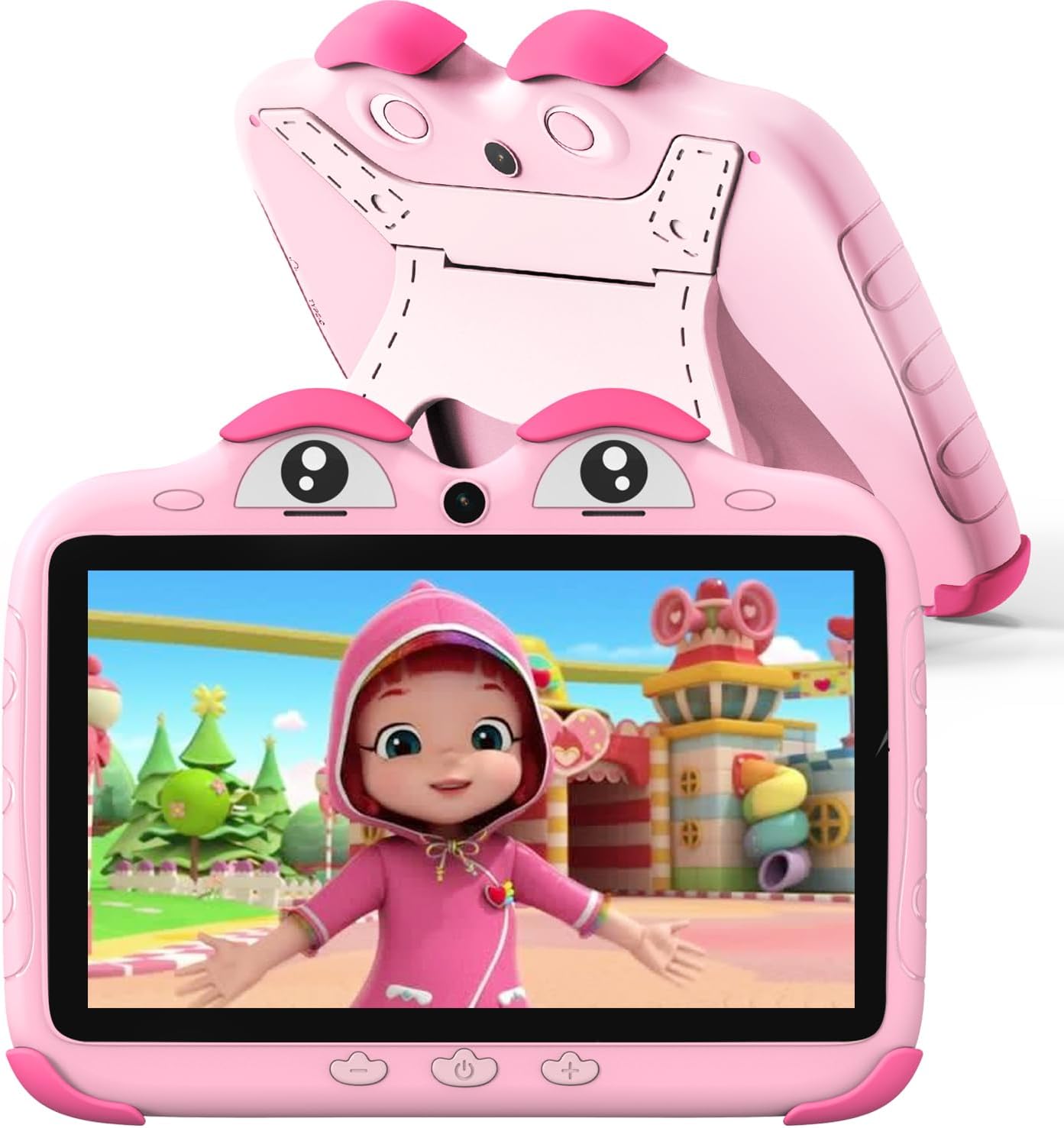 Kids Tablet 7 Inch 32GB with WiFi, Toddler Tablet for Kids Touchscreen Software Installed Parental Control, Children Learning Android Tablets for Toddlers Boys Girls