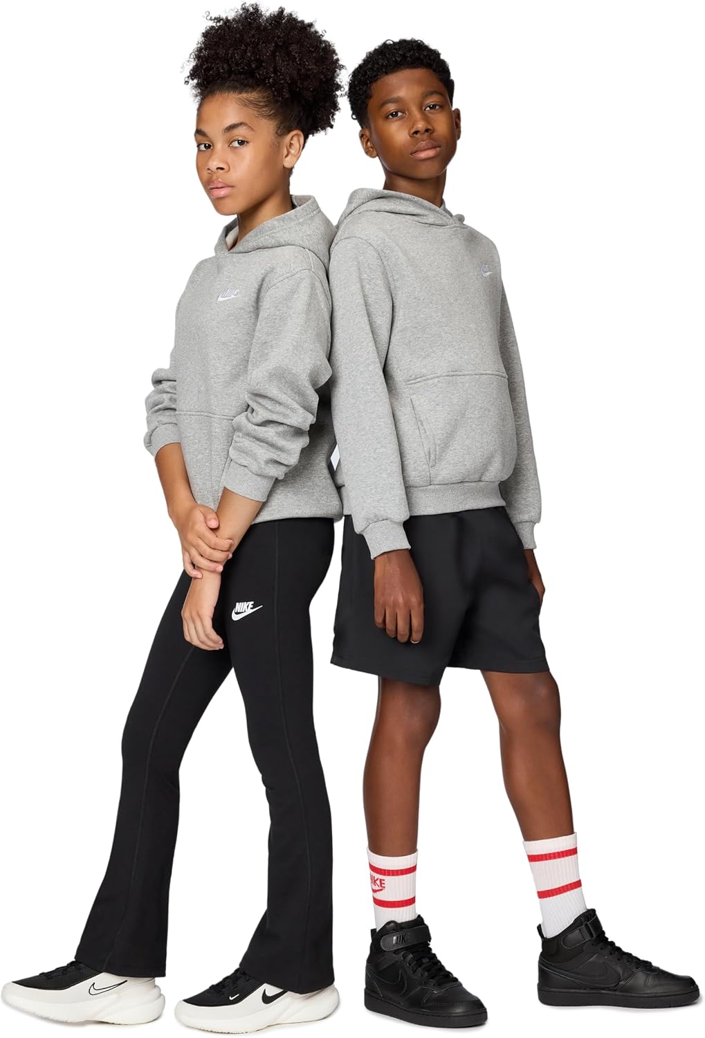 Nike Unisex Big Kids’ Sportswear Club Fleece Pullover Hoodie – Boys and Girls Sweatshirt