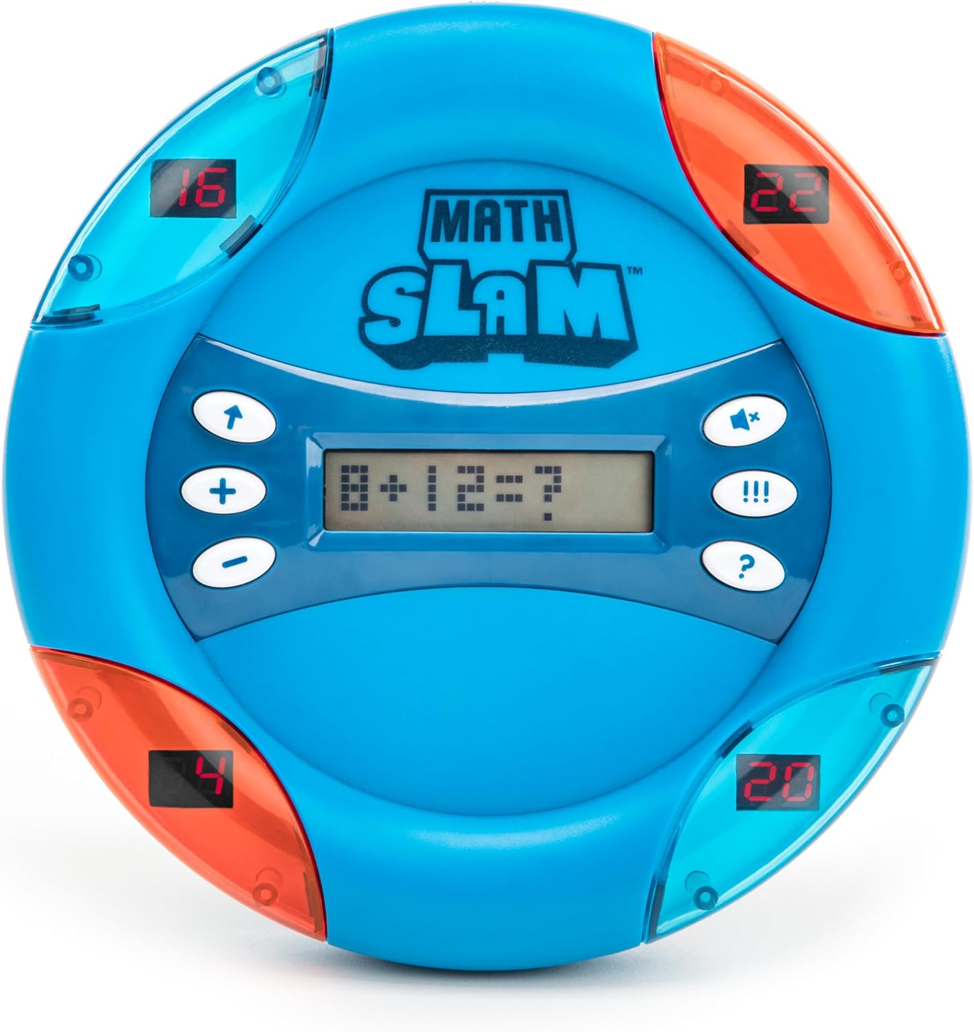 Educational Insights Math Slam – Handheld Electronic Math Games for Kids 5-7, First Grade Addition and Subtraction Games, Basic Algebra Learning Game, Self-Teaching Elementary STEM Tools