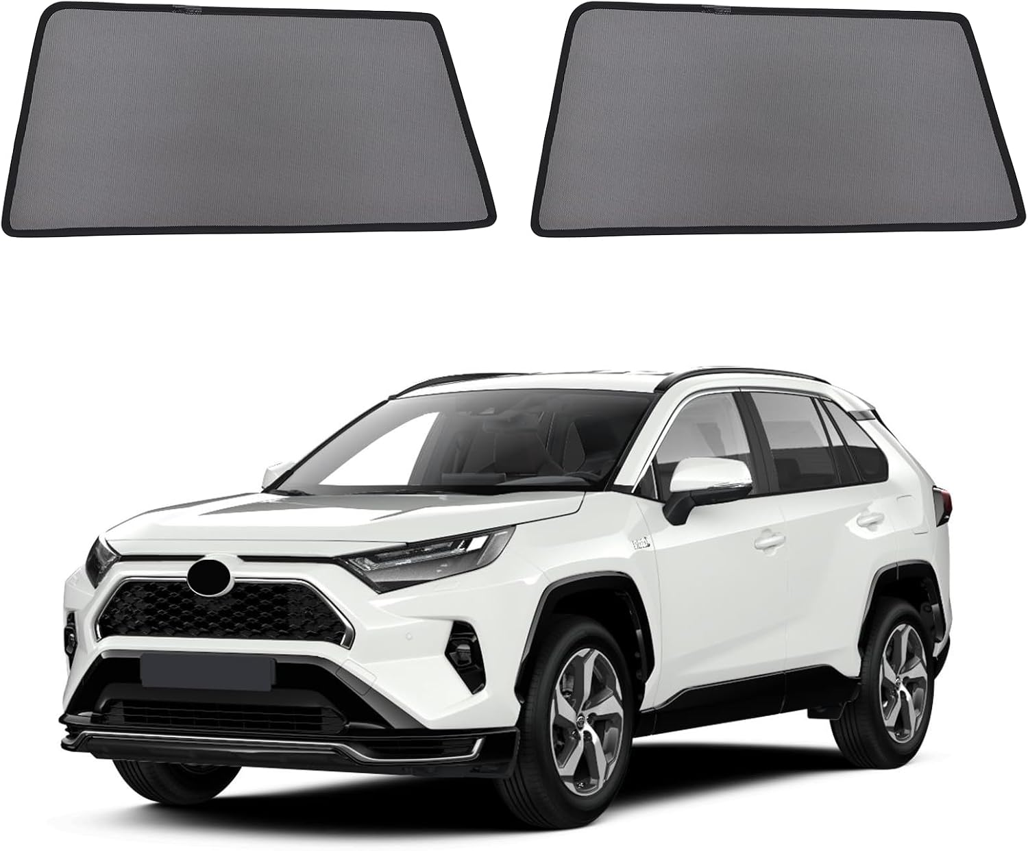 Car Window Shades for 2019-2024 RAV4 Accessories – Rear Side Window Shade for Baby, Breathable Mesh Car Privacy Window Covers, UV Protection and Heat Insulation for Road Trips, Napping, Camping