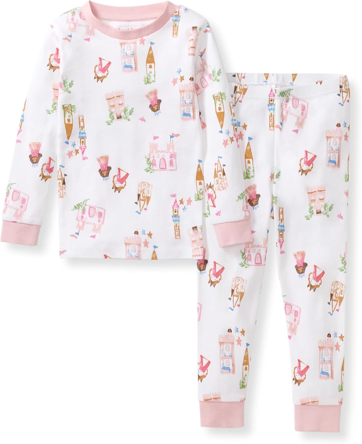 Burt’s Bees Baby Organic Cotton Pajamas for Girls,100% Cotton Pajama Set