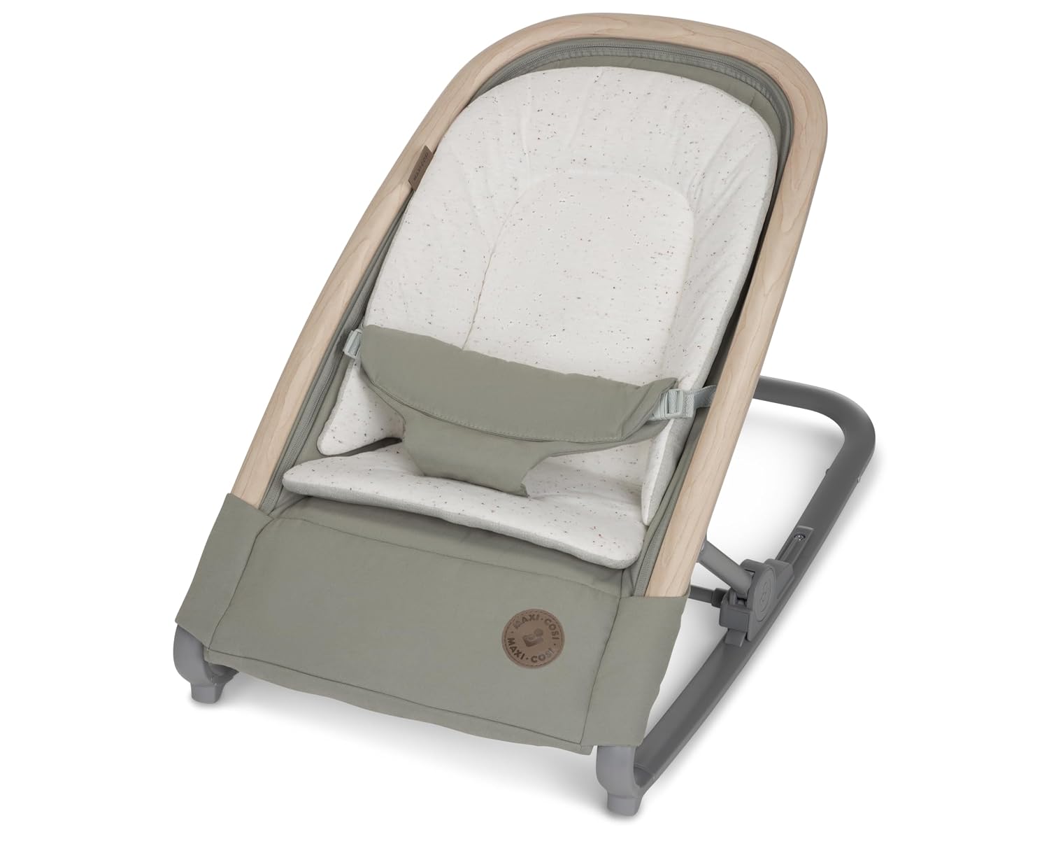 Maxi-Cosi Kori 2-in-1 Baby Bouncer Seat for Infants, Baby Rocker Chair, Portable Bouncer Chair, Classic Green