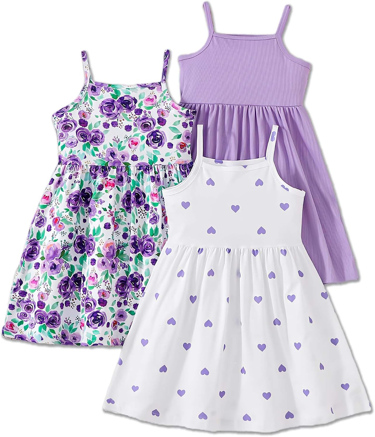 Doresbebe Toddle Girls Dresses Little Kid Sundresses Size 2-8 Years Spring Outfits Summer Clothes Sport Playwear Dress+Bag