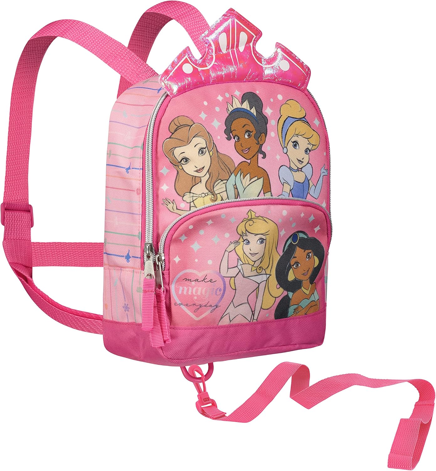 Disney Harness Backpack with Removable Tether – Travel Toddler Safety Backpack – Anti-Lost Kids’ Mini Backpack – Kids Baby Harness Backpack for Boys Girls