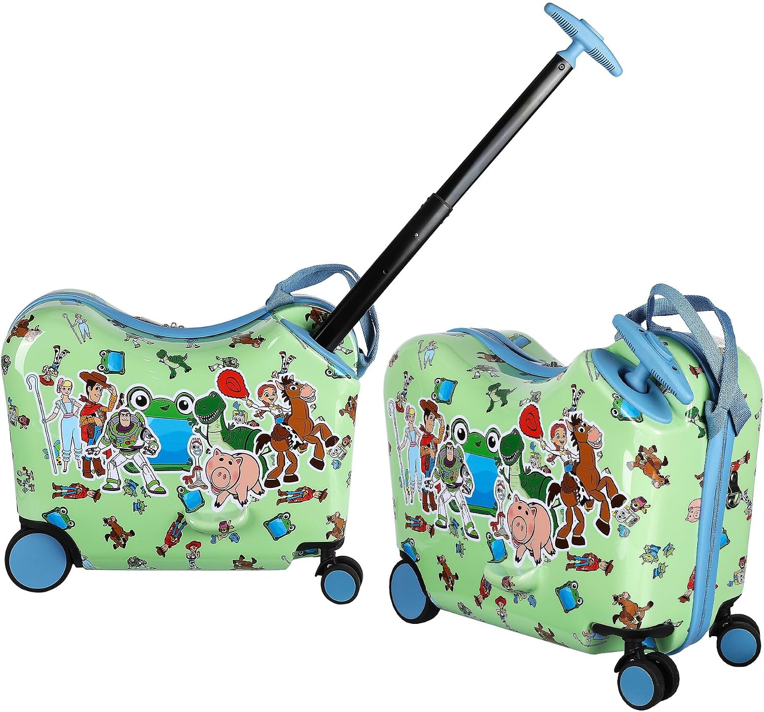 Bioworld Toy Story Kids Ride-On 15″ Luggage For Travel and Adventures